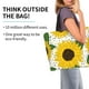thumbnail image 2 of Balery Sunflowers Bolsa Tote Estilo Estético con Cremalleras, Bolsa de Hombro, Bolsa de Compras Grande y Plegable, 2 of 8