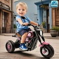 thumbnail image 6 of Bruce&Shark Toddler Motorcycle, 6V Battery Powered Electric Motorcycle with Headlights & Music, Kids Motorcycle Ride on Toy for Toddlers Boys 18+ Months, 6 of 11