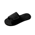 thumbnail image 2 of Orthopedic Slippers for Women Arch Support House Shoes | Adjustable Memory Foam Slippers for Plantar Fasciitis, Open Toe Corduroy Bedroom Indoor Shoes, 37, 2 of 4
