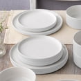 thumbnail image 5 of Noritake ColorTex Stone White Set of 4 Stax Dinner Plates, 5 of 7