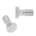 thumbnail image 5 of 2pcs Stainless Steel M10x1.25 Metric Thread Single Banjo Bolt Brake Fitting Adapter for Motorcycle Car, 5 of 5