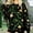 A895 Black, variant on St. Patrick's Day Sweatshirt for Women Glitter Shamrock Vine Graphic Print Long Sleeve Crewneck Loose Fit Festival Apparel Holiday Gift