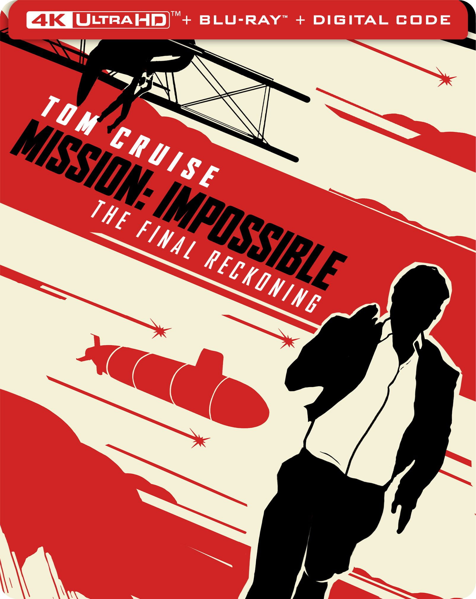 Mission: Impossible - The Final Reckoning (Steelbook) (4K Ultra HD + Blu-ray + Digital Copy)