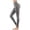 Grey, variant on Women Workout Athletic Running Fitness Leggings Pants Yoga Sports Activewear High Waist Compression Tights for Gym Training