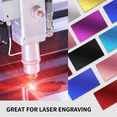 thumbnail image 4 of 220 Pcs Laser Engraving Blanks, Colorful Aluminum Business Card Blanks Multipurpose Metal Business Card Blanks, 4 of 4
