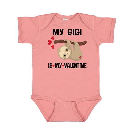 

Inktastic My Gigi Is My Valentine Gift Baby Boy or Baby Girl Bodysuit
