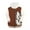Cartoon Cow Brown, variant on Cartoon Elephant Grey Orange Print Hoodies for Girls Casual Soft Cute Zip Up Hoodie with Pockets Hooded Sweatshirts Kids Warm Jackets Winter Coat 11-13 Years