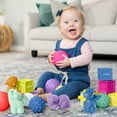 thumbnail image 3 of Infantino Sensory Balls, Blocks & Buddies, 0-12 Months, Multicolor, 20-Piece Set, 3 of 9