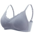 thumbnail image 4 of Babysbule Bras for Women Clearance Women's Sexy Bra Ultra-thin Cup No Steel Ring Underwear Gathered Sleep Bra, 4 of 4