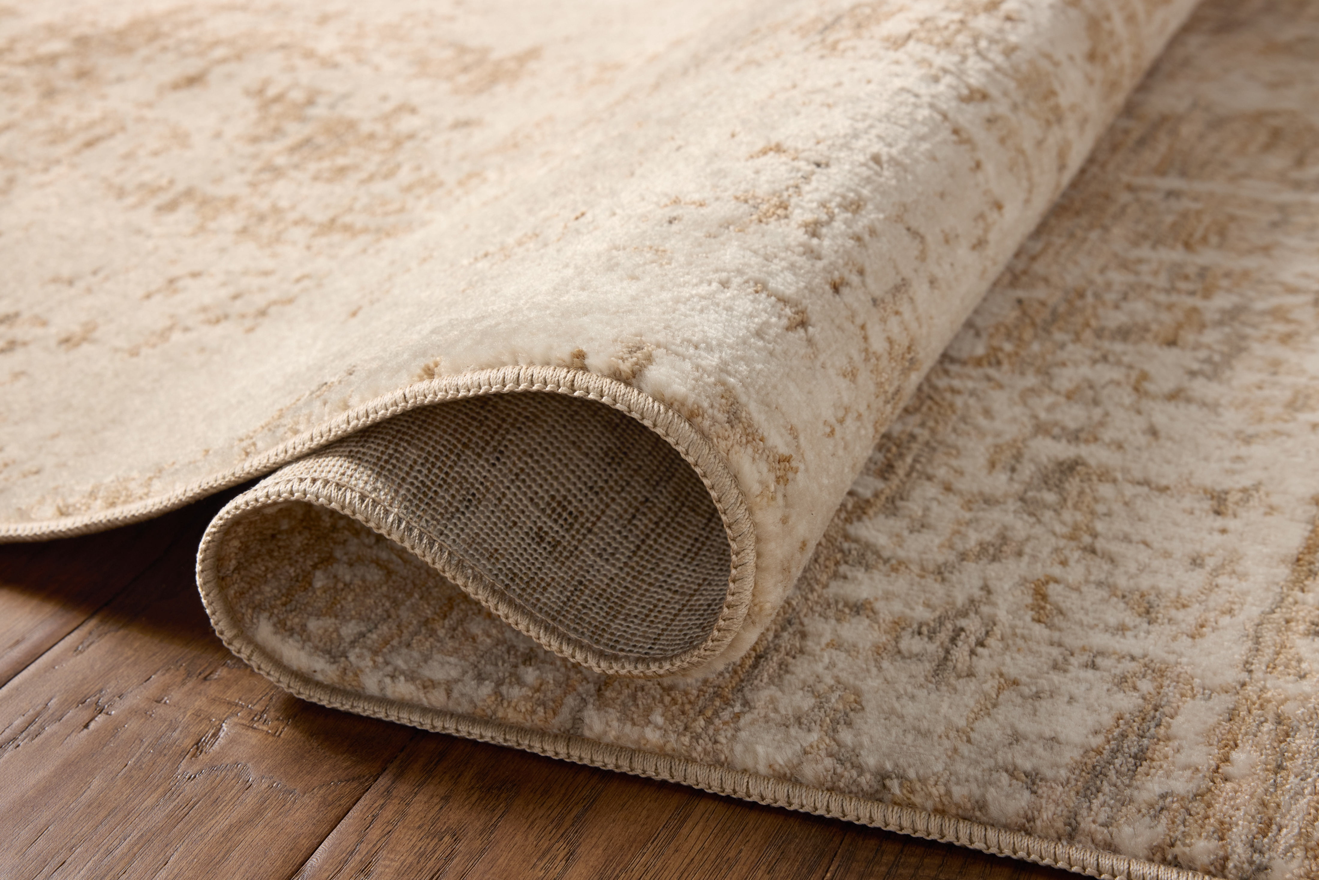 Loloi Nellie Stone / Taupe 18" x 18" Sample Area Rug