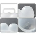 thumbnail image 3 of Necvior 2 Girds Eggs Holder Container, Plastic Eggs Storage Box Leakproof Protection Box, 3 of 11