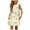 Beige, variant on Gelikeya Big Girls Summer Dresses Fashion Cute Design Plaid Printed Casual Sleeveless Sun Dress Soft and Comfortable for Kids, Size 9-10 , Blue
