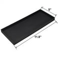 thumbnail image 5 of Bathroom Counter Tray, Silicone Vanity Tray, Kitchen Sink Soap Tray for Dish Holder Dispenser Countertop Toilet Tank Desk Organizer Black（30*12.5*2cm), 5 of 5