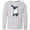 AC-Heather Grey, variant on Inktastic Cute Little Lamb Long Sleeve Youth T-Shirt