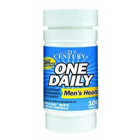 One Daily Mens 100 Tablets - 21St Century One Daily Mens Health Tablets - 100 Ea