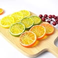 thumbnail image 4 of Rodajas de limón artificiales reutilizables, 36 paquetes de decoración de frutas simuladas, colores vibrantes para manualidades creativas, PVC ecológico, fácil mantenimiento, 5 cm de largo, perfecto, 4 of 7
