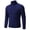 Blue, variant on Wyobmus Men's Casual Slim Fit Sweater Vintage Knitted Lightweight Turtleneck Stretch Solid Pullover Sweater Red