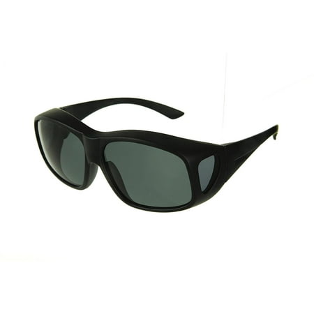 LensCovers Wear Over Sunglasses - Large (Best Sunglasses To Wear With A Baseball Cap)