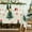 Beige, variant on Mizhona Christmas Snowman Rectangle Tablecloth Winter Snow Dining Kitchen Table Cover Waterproof 60"X84"
