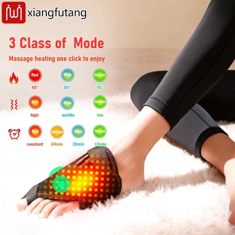 Infrared foot massager for foot pain and toe pain,Ankle Massager for Circulation & Pain Relief