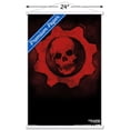 thumbnail image 2 of Gears of War - Crimson Omen Wall Poster with Wooden Magnetic Frame, 22.375" x 34", 2 of 3