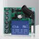 thumbnail image 3 of Interruptor de control remoto inalámbrico universal de 433 MHz, módulo receptor de mini relé de 1 canal, 12 V CC, y transmisor de RF para control remoto de puerta., 3 of 5