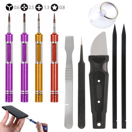 10 in 1 Opening Tools Kit Set Pry Screwdriver For iPhone 8 iPhone X 7 6s Cell Phones Smart Phones Repair Tool (Best Smart Tools V3 33.00 Crack)