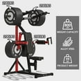 thumbnail image 6 of Syedee Plate Loaded Deltoid & Shoulder Press Machine, Multifunctional Lateral Raise Machine with Adjustable Seat and Backrest, 800 Weight Capacity, 6 of 12