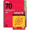 thumbnail image 1 of 2023 NEC Code Spiralbound NFPA 70 National Electrical Code + 2023 Ugly's Electrical Reference(Spiral) with Colour Index Tabs, 1 of 1