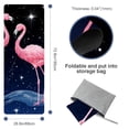 thumbnail image 4 of Flamingo Yoga Mat Towel with Storage Bag, 72.8"x26.8", Suitable for Yoga, Pilates, Fitness, etc. - Gym Towels, Yoga Blankets Included, 4 of 6