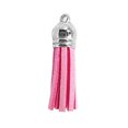 thumbnail image 2 of Cateissary 28 piezas llavero dijes creativo delicado llavero colgante borlas Simple bolso decoración borla artesanía decoración DIY accesorio Artesanía Rosado Cateissary HA059646-05B, 2 of 6
