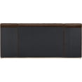 thumbnail image 5 of Meridian Furniture Amara Brown Velvet Queen Bed with Added Panels, 5 of 10