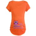 thumbnail image 1 of CafePress - Cute Owl Baby Girl Loading Maternity T Shirt - Maternity Dark T-Shirt, 1 of 1