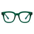 thumbnail image 1 of Gafas bloqueadoras de luz azul Madison Avenue de gran tamaño, verdes, 1 of 7