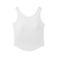 thumbnail image 7 of Fanxing Tank Top with Built-in Bra for Women Spaghetti Strap Yoga Shirts Basic Layer Padded Bra Workout Cami Tops White,XL, 7 of 7