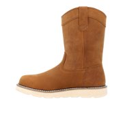 Georgia Boot Core 37 10 Waterproof Pull On Wedge Boot, Brown, Size 9(M)