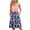 Pink, variant on Women's Sleeveless Casual Summer Dress with Color Block Print V-Neck Button Down Pockets Loose Swing Midi Sundress for Beach Vacations and Resorts,BlackM