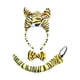 thumbnail image 5 of Conjunto de diadema con cola y pajarita de animal para disfrazarse, regalo de Halloween, cosplay para carnaval. Tigre, 5 of 7