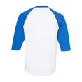 thumbnail image 3 of ALSTYLE 1334 Classic Raglan Three-Quarter Sleeve T-Shirt, 3 of 3