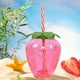 thumbnail image 3 of JShteea Para Con Forma Fresas Y Pajita 3 Uds. 500ml Recuerdo Fiesta (3 Fresas), 3 of 9