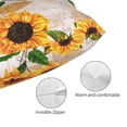 thumbnail image 3 of Sikiie Sunflower 5 Pillow Covers, Throw Pillow Case Cushion Covers,Cushion for Bedroom,Couch,Home-16"x24", 3 of 6