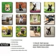 thumbnail image 2 of Calendario de Pared 2025-2026, Calendario de Pared de Bulldog Francés, Abierto de 12" x 24", Organizador de Calendario Familiar con Imágenes de Bulldog Francés, para los Amantes de los Perros, 2 of 6