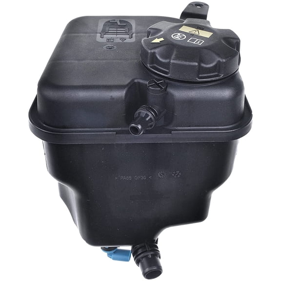 A-Premium Engine Coolant Reservoir Tank with Cap Compatible with BMW E90 E92 E93 335i xDrive 2009-2013 E84 X1 2012 L6 3.0L Front