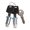 2 Lock Cores, variant on Nishiyuenyi Roof Bar Lock with Key Lightweight Accessories Roof Rack Cross 4 Locks Cores
