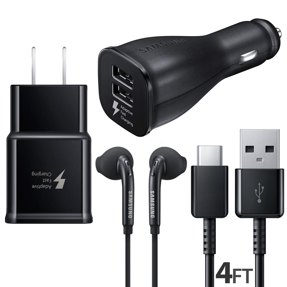 Samsung Galaxy S8, S8+, S9, S9+, S10, Note 8, 9 Adaptive Fast Charger