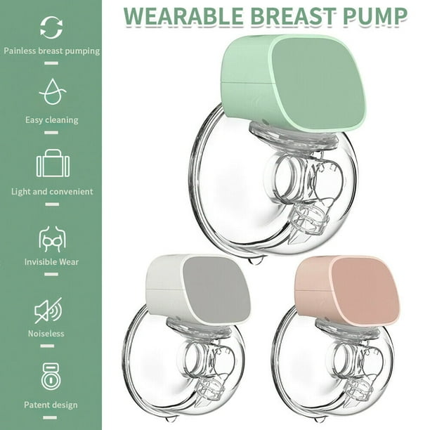 GRM Wearable Breast Pump,Portable Double Electric Breast Pump