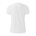thumbnail image 4 of MLQIDK Men's Printed Round Neck Short Sleeve Casual Sport Tshirt Lightweight Breathable Comfort Fit Athletic Tee for Men White 2XL, 4 of 4
