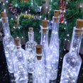 thumbnail image 2 of Luces para botellas de vino Etinga, 20 LED, 2 m, alambre plateado y corcho, paquete de 18, 2 of 9