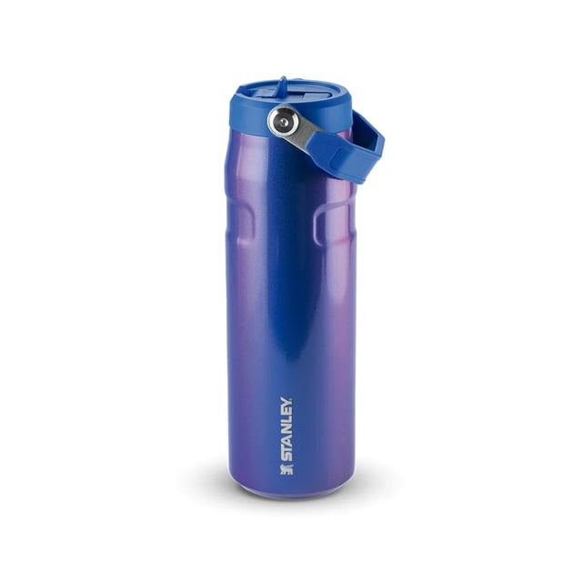 TERMO ICEFLOW AEROLIGHT FLIP STRAW 24oz SAPPHIRE SHIMMER MARCA STANLEY
