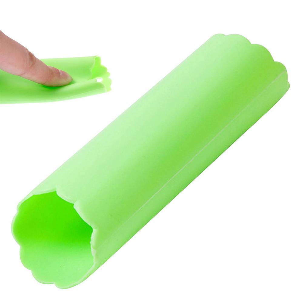 Garlic Peeler Silicone Garlic Tube Skin Remover Roller Keeper Easy Quick to Peel Garlic